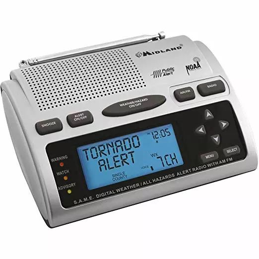 全球气象预警,气象预警收音机