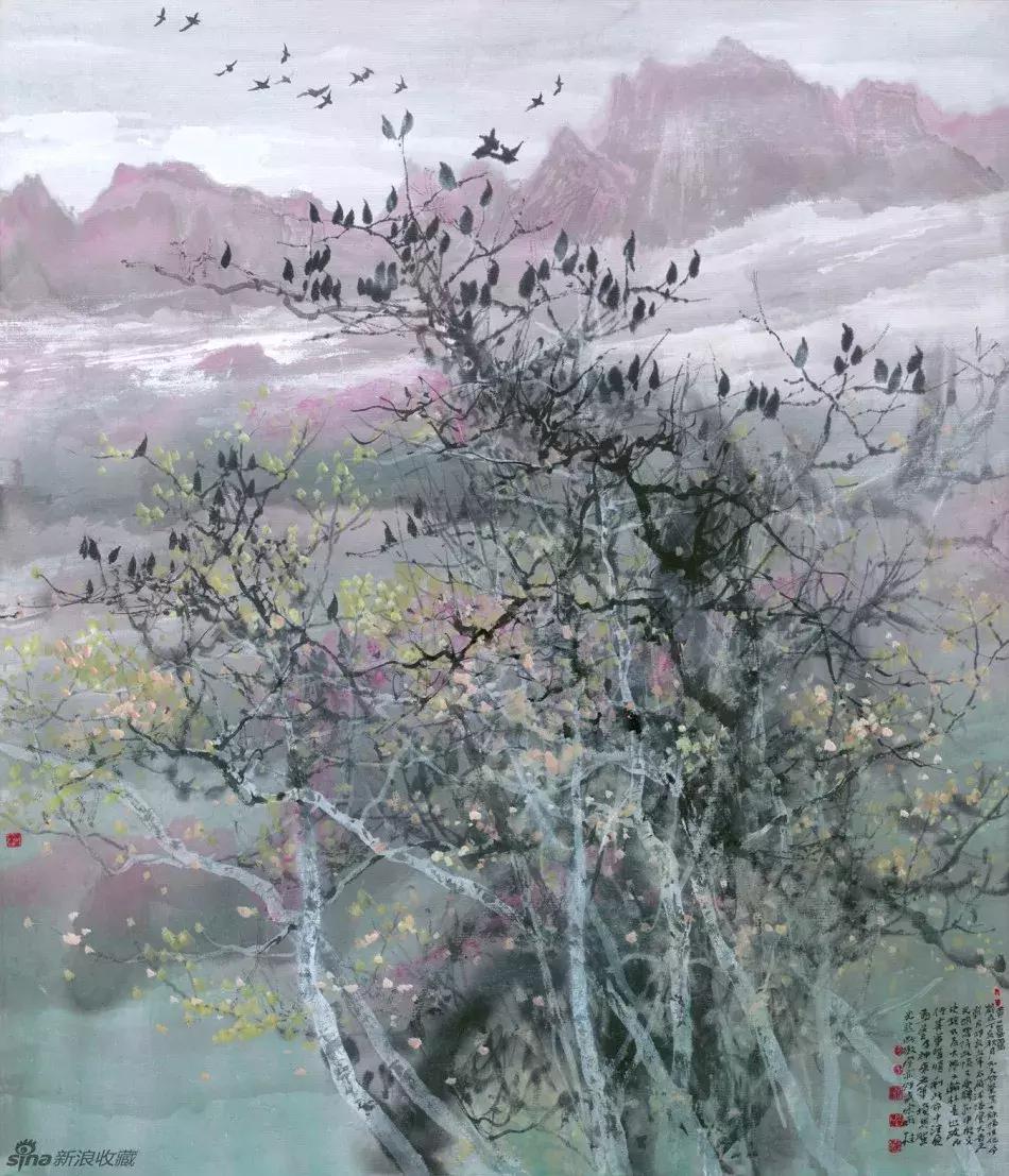 画家宋雨桂作品欣赏,宋雨桂山水书画作品