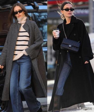 长款黑色羽绒服外套怎么搭配好看,长款外套怎么搭配好看