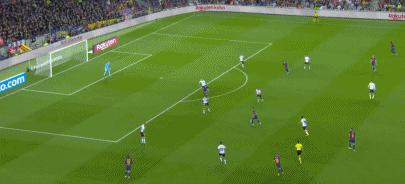 西甲双雄精彩片段,巴萨半场7-0瓦伦西亚