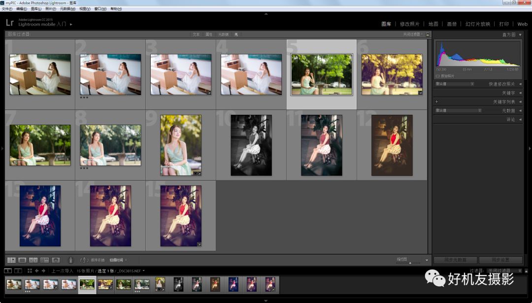 Lightroom学习连载4——浏览与管理照片的方法讲解