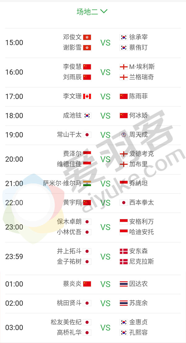 2019丹麦羽毛球男单决赛,丹麦公开赛直播决赛