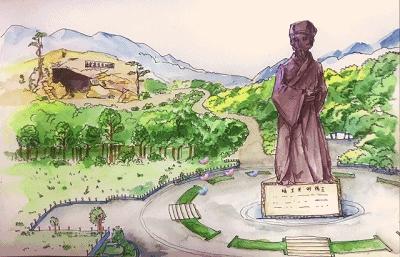 贵阳标志性建筑手绘,贵阳奥林匹克体育中心美图