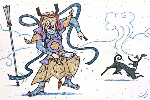 封神榜哮天犬是哪个品种的狗,哮天犬是什么品种的狗