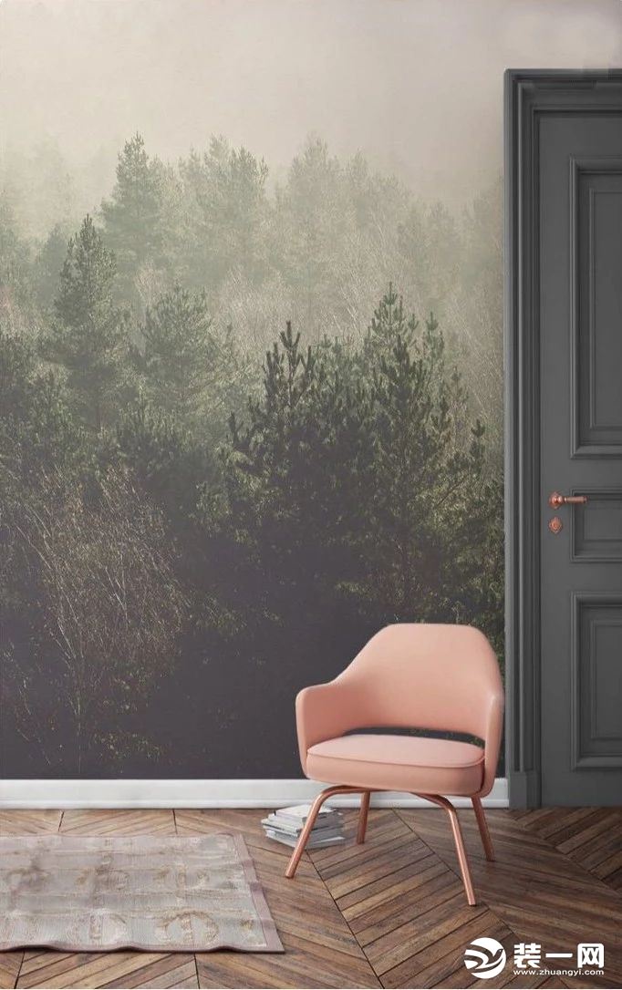 装修风格效果图2024最新款墙纸,整体墙贴墙纸效果图