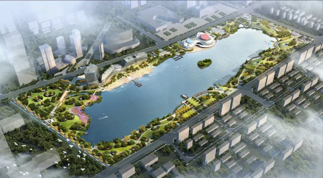 钱塘江南岸未来规划图,钱江新城二期沿江建设