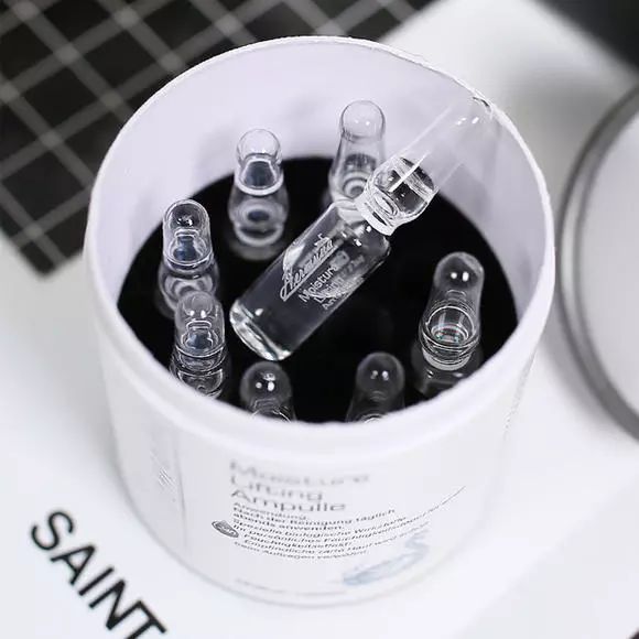 补水保湿滋润肌肤面膜10片装一盒,安瓶精华水润透亮睡眠面膜