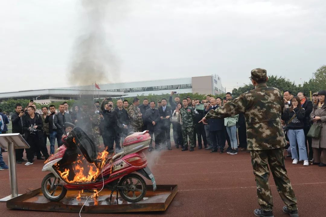 四川省学校“119”消防宣传教育月启动仪式在德阳举行