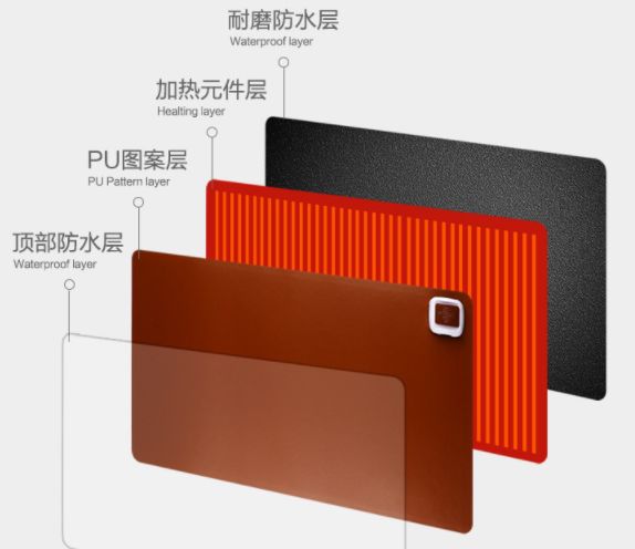 别人冻手你热到出汗！一个垫子20秒让桌子瞬间恒温40℃！