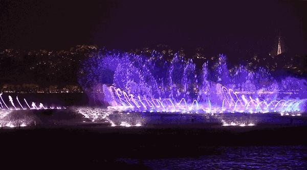 昆明的音乐喷泉有多好看,云南最大喷泉