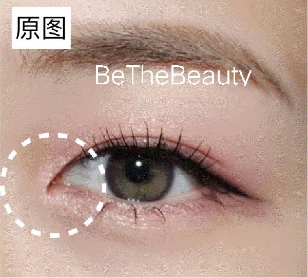 原来一个漂亮的眼妆可以这么简单,干净又能有效放大的完美眼妆