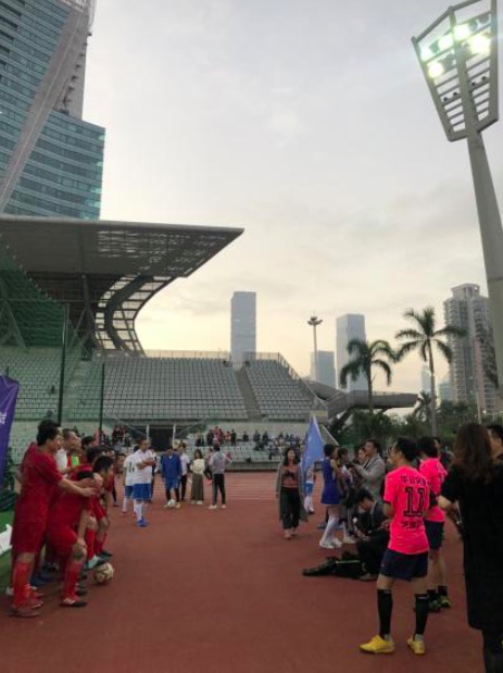 运动碰撞艺术，豪情十足·深圳湛江设计力量首届“湛设杯”足球赛开幕