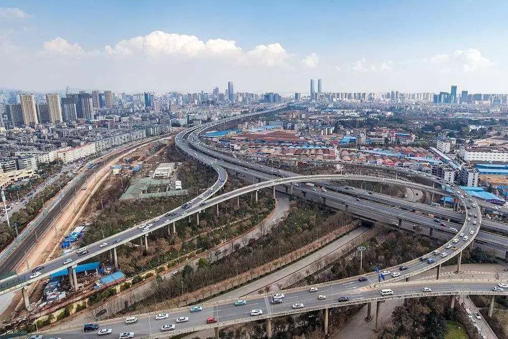 昆明立交桥旅游,昆明风景最好的立交桥