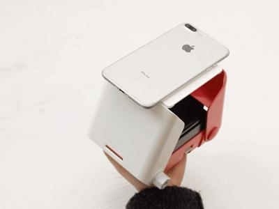 神奇的技术照片可以通过手机打印,老外手机扫码打印照片的机器