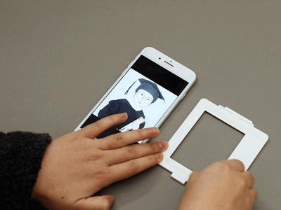 神奇的技术照片可以通过手机打印,老外手机扫码打印照片的机器