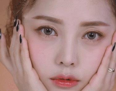 紫色眼珠眼妆,超好看眼妆蓝紫