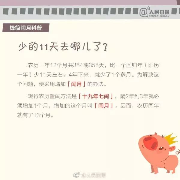 猪年354天是哪一年,为什么猪年有354天