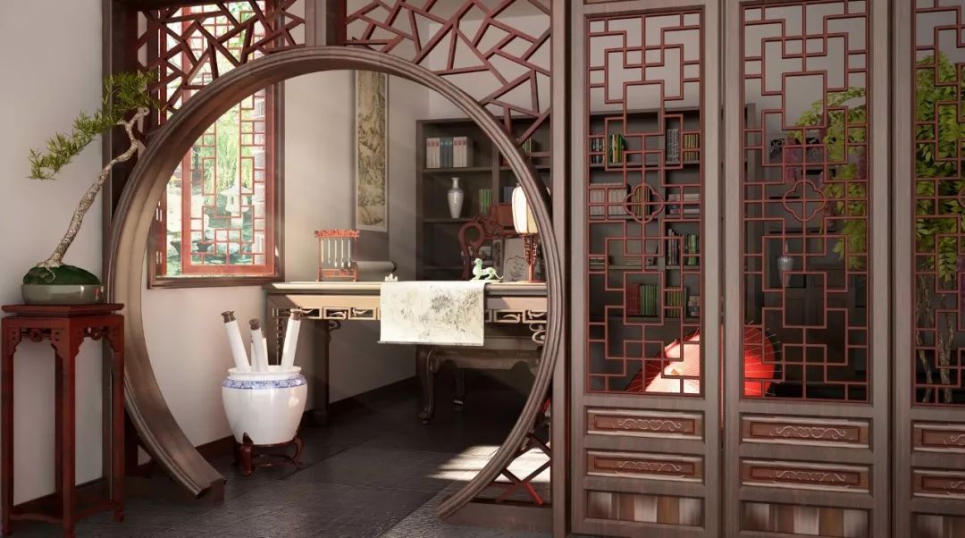 历代文人书房对联,从书斋对联看文人雅趣