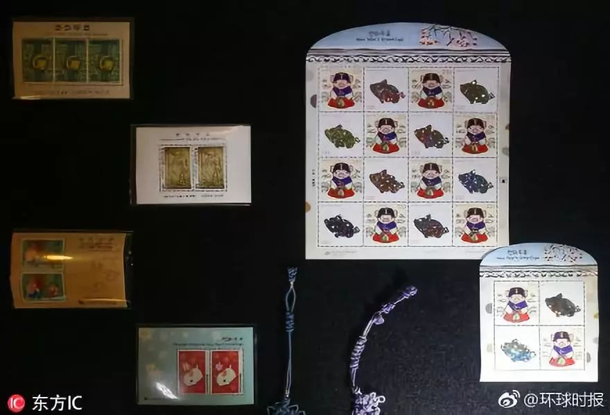 2019猪年生肖邮票整版多少钱,2019年联合国猪年生肖邮票