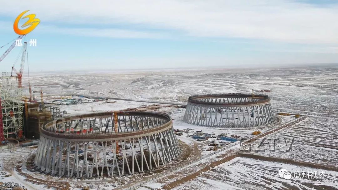 瓜州：冒严寒，克服低温困难，加快项目建设，他们这样干