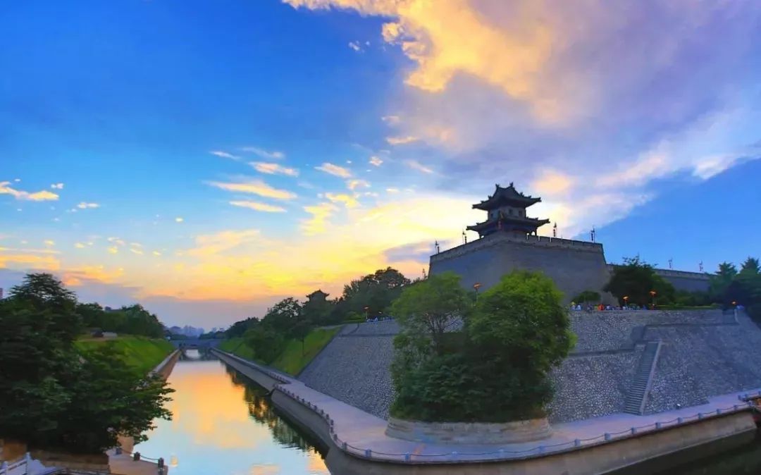 西安动物园旅游手绘示意图,最美的西安公园风景图