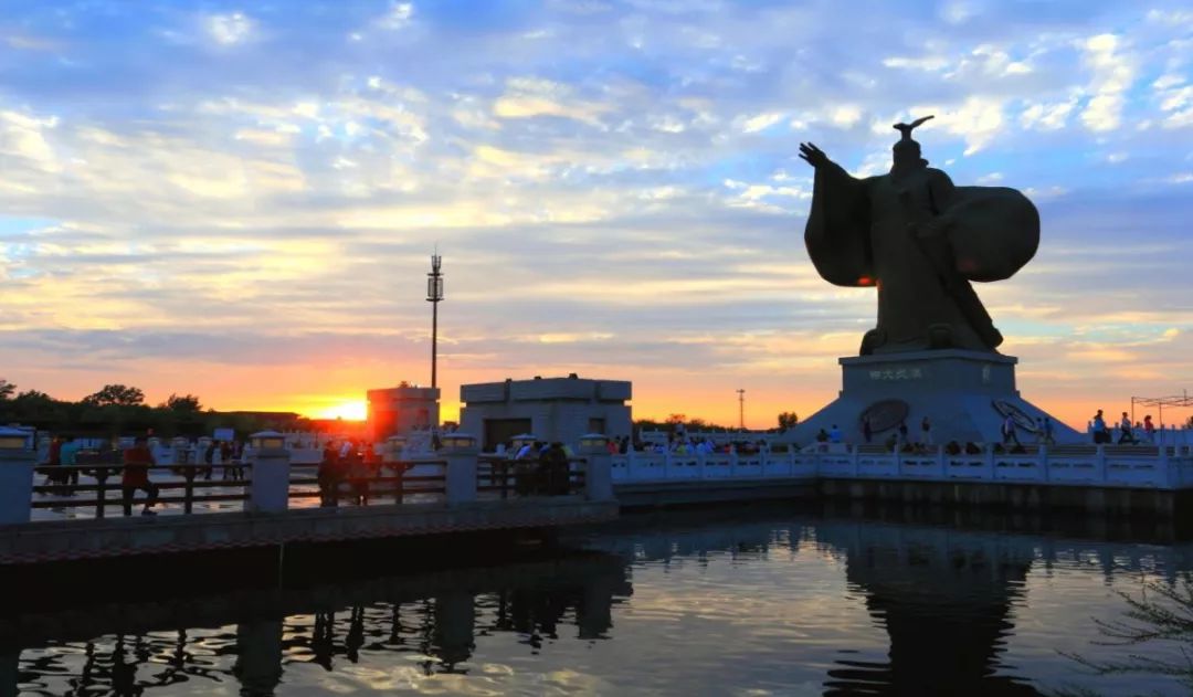 西安动物园旅游手绘示意图,最美的西安公园风景图