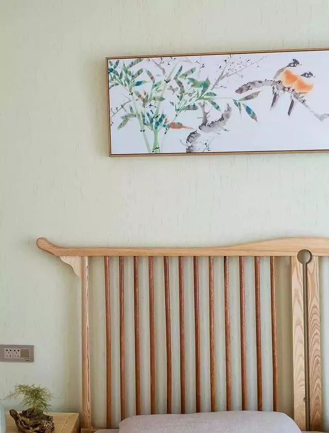 复式中式沙发背景墙,纯中式客厅挑空沙发墙