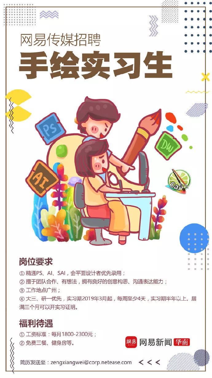 招聘｜哈尔滨新闻网、人民日报海外网、南都、华夏时报、网易传媒招美编、实习生等