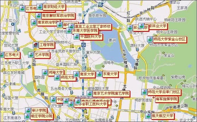 南京高校图片,南京偏僻区域