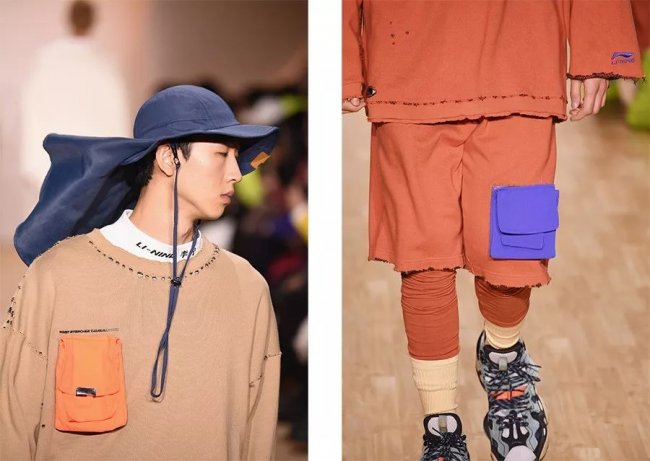 lining李宁2019纽约时装周v8彩色,李宁品牌热潮