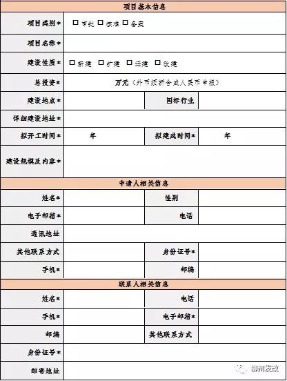 柳州创业项目申报条件,企业投资项目核准流程