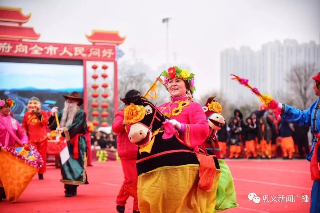 巩溪村闹元宵,多彩郑州市民俗闹元宵