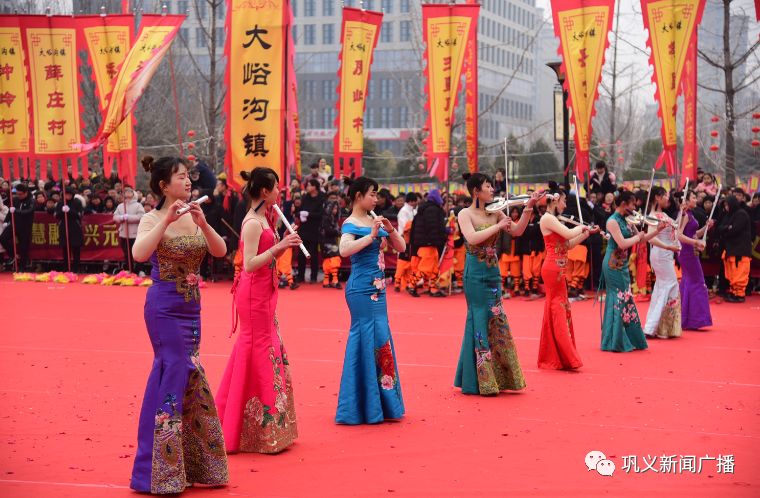 巩溪村闹元宵,多彩郑州市民俗闹元宵