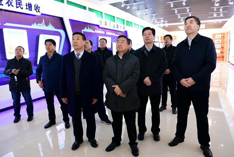 唐仁健省长在平凉庆阳调研