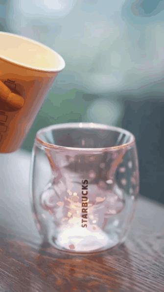 樱花限定猫爪杯,樱花季猫爪杯