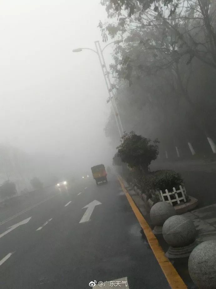 广东强对流天气回南天,广东天气预报最新雾天