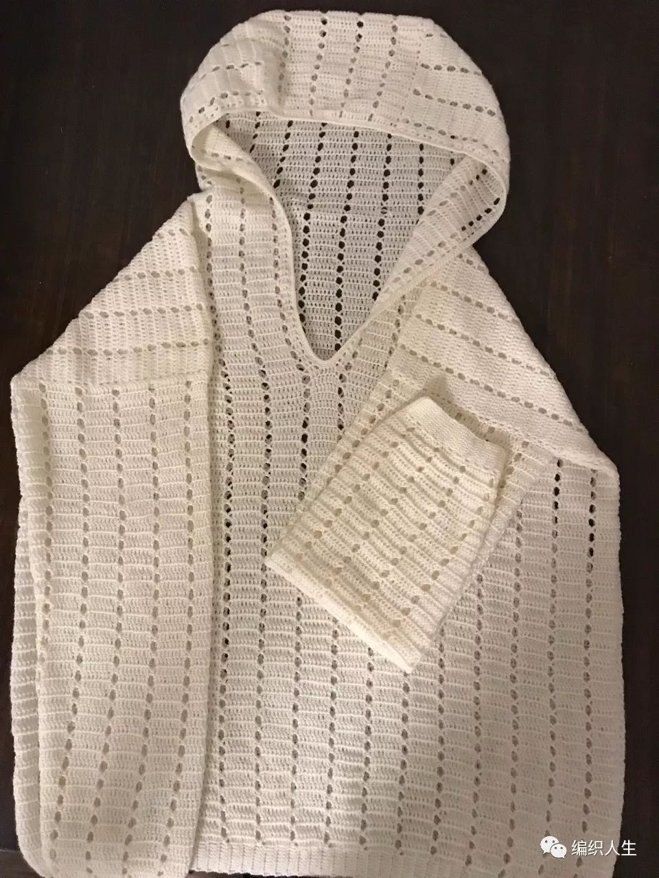 情侣连帽毛衣,女士冬季套头毛衣钩针全过程教程