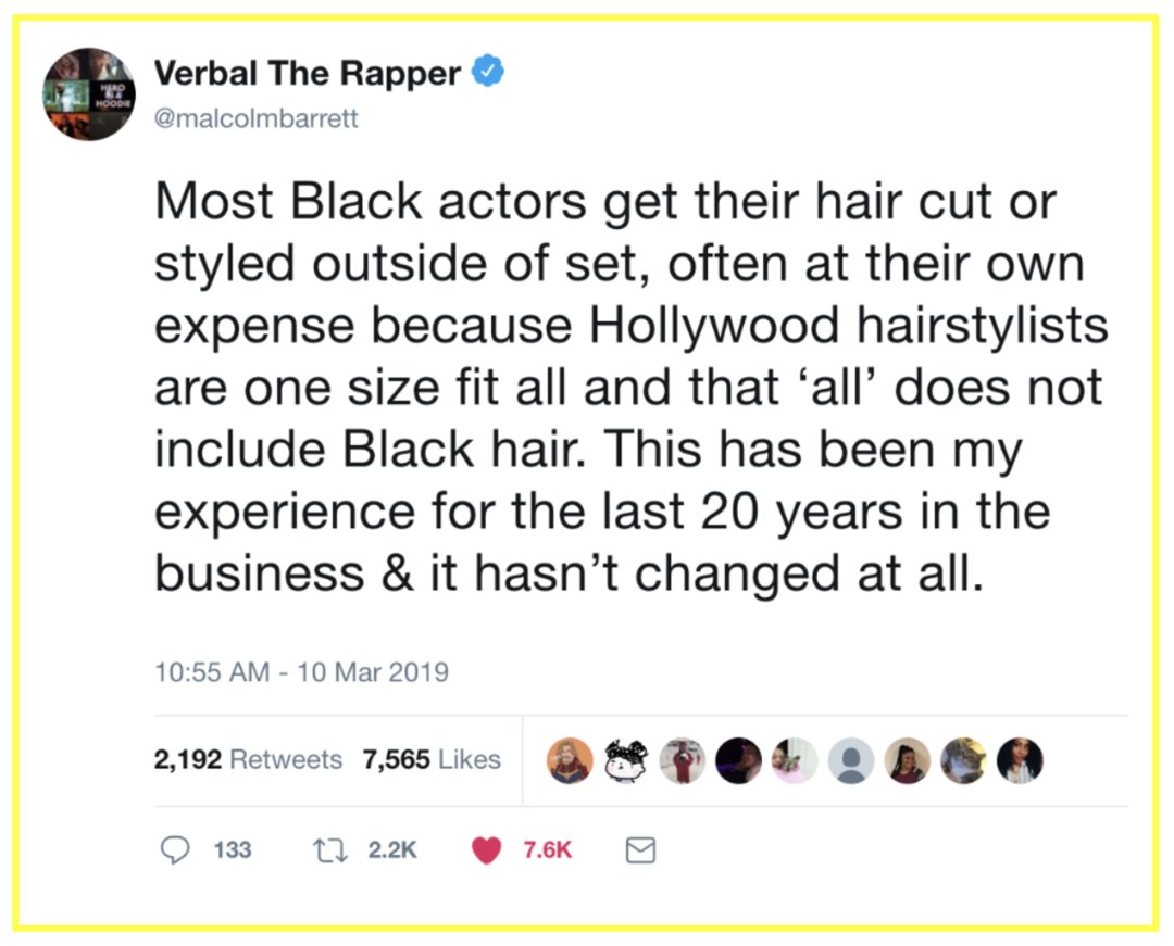 #Meme：好莱坞的黑人演员待遇足够平等吗？看头发是没有