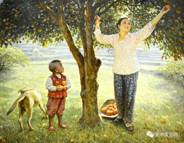 这是我见过最美的油画,日本女生最美的油画