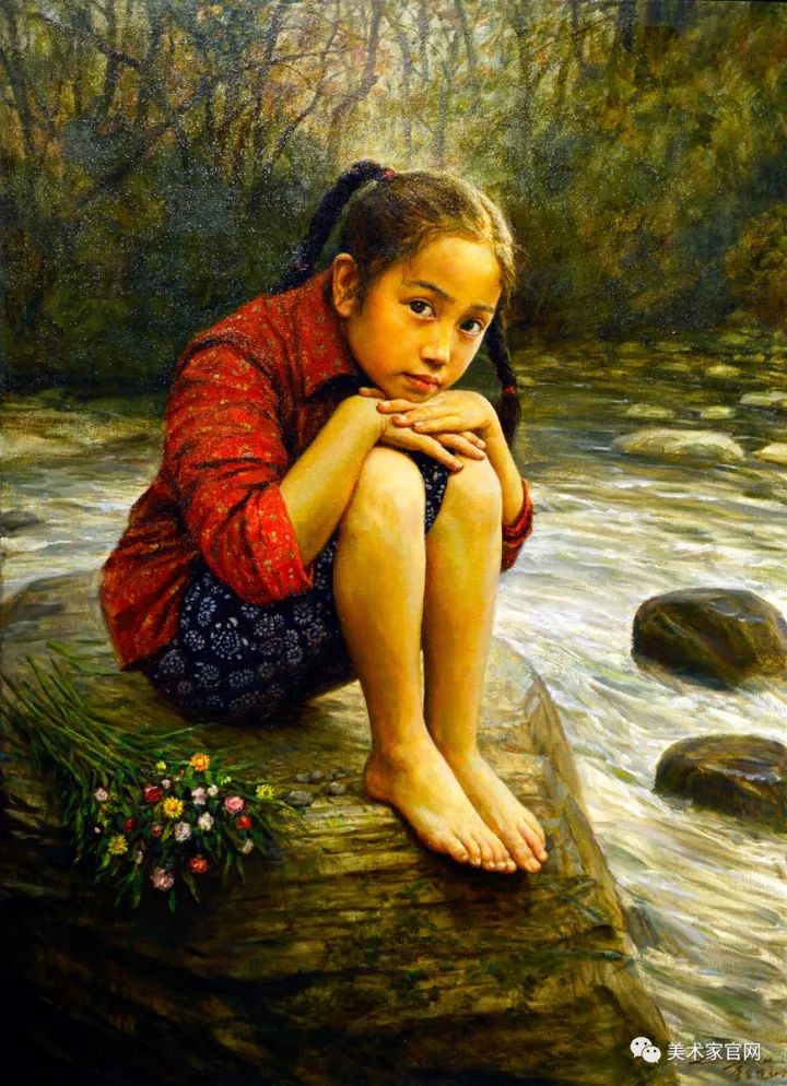 这是我见过最美的油画,日本女生最美的油画