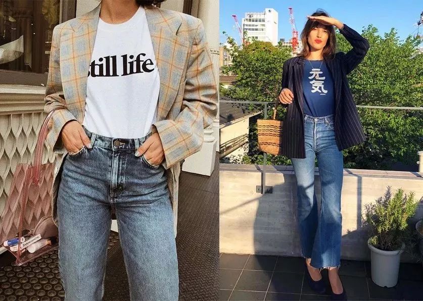 刘雯*服私**里出镜率最高的三种风格短袖，就这么穿了