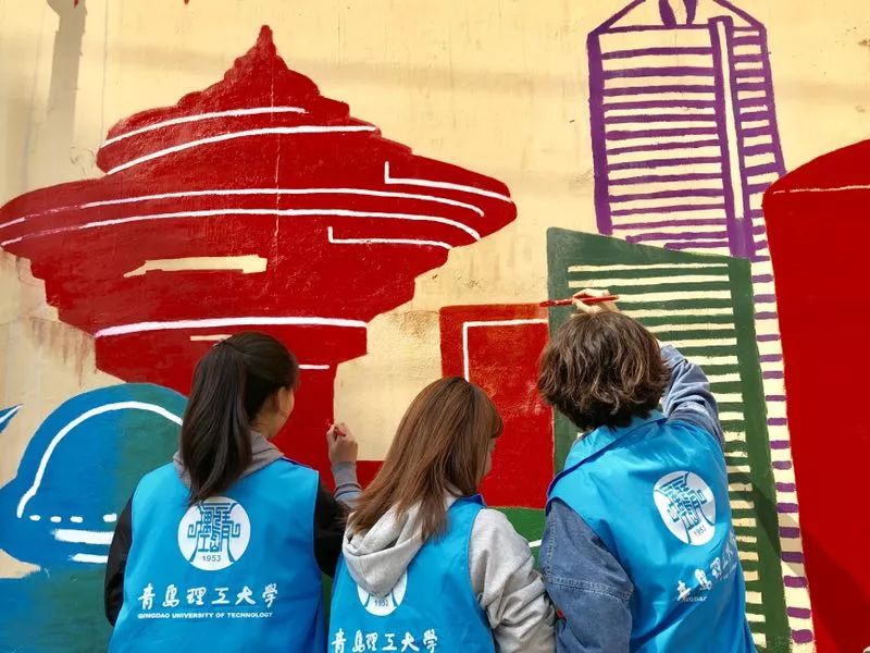 新时代文明实践党建广场图,城市党建文化墙