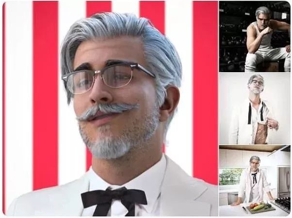 肯德基老爷爷换形象了,肯德基爷爷到底经历了什么