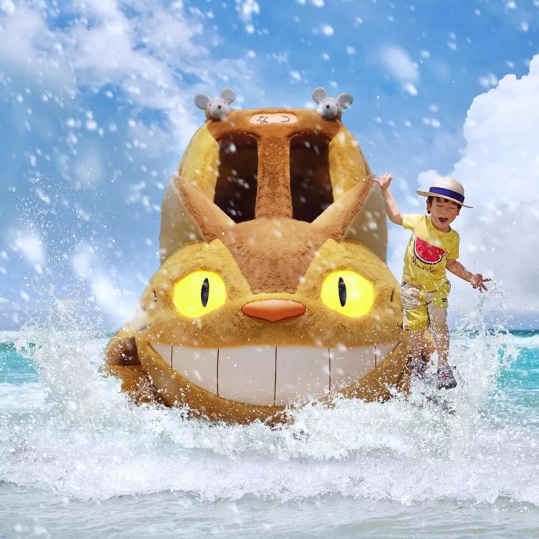 日本爸爸把男孩子拍出宫崎骏 (日本老爸把女儿拍到宫崎骏)