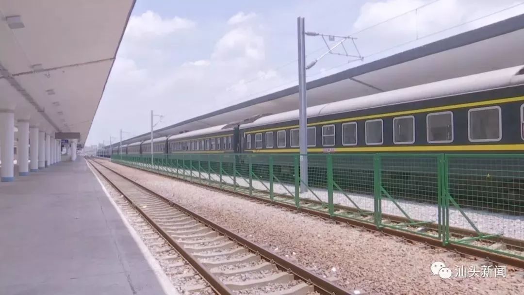 汕头火车站改造进度2号站台,汕头火车站1号站台