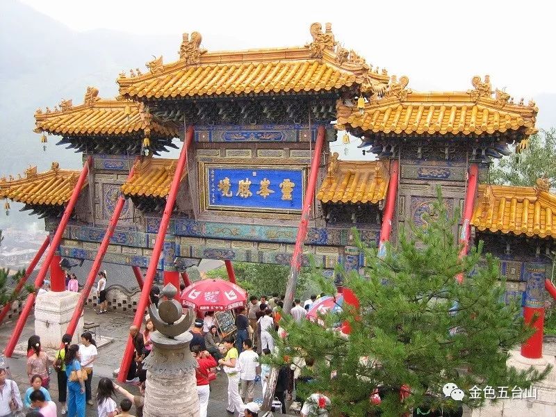 五台山网红打卡地,五台山风景区拍照打卡