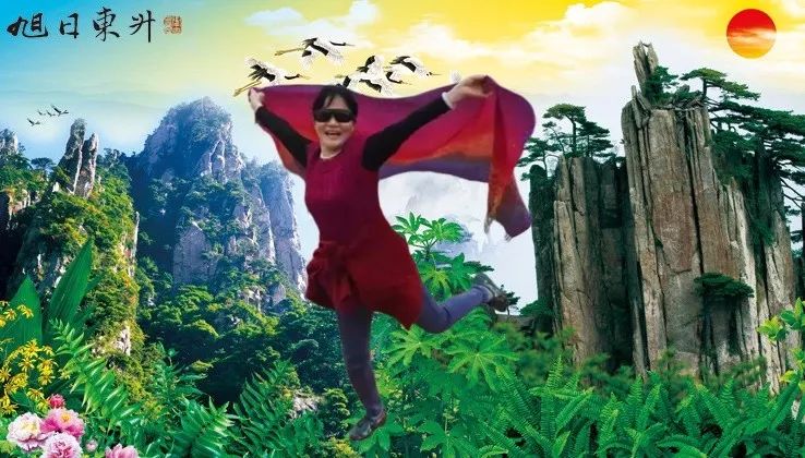 中国时髦大妈天秀姿势全解