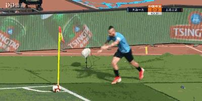 上海上港8比0大连一方集锦,穆谢奎绝杀上港