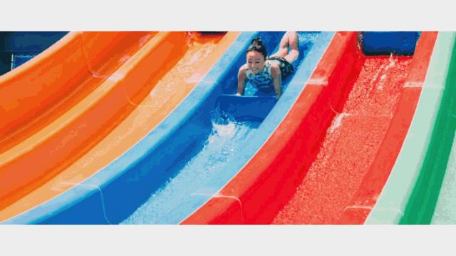 造浪池水滑梯,造浪池最好玩的水上乐园