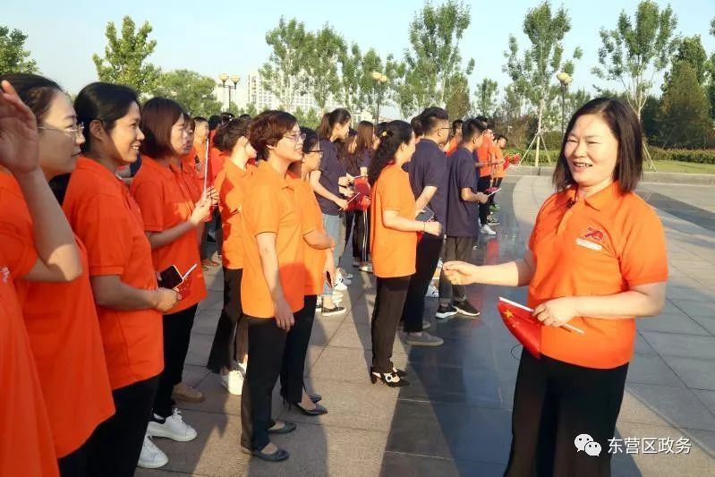 我和我的祖国快闪东营市河口区,东营区快闪